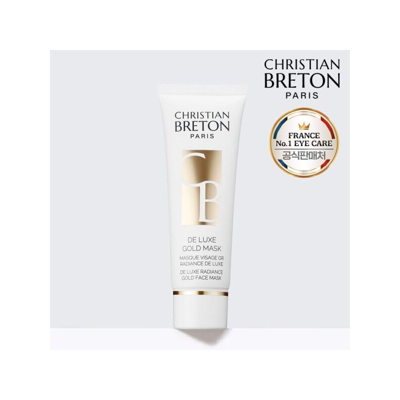 Christian Brutón 디럭스 24K 골드 마스크 워시오프팩 50ml Deluxe 24K