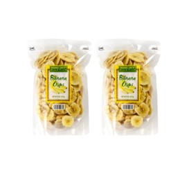 Trader Joe's Dried Fruit Banana Chips - 2 Pack (16 oz)