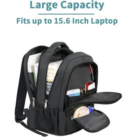 Matein Travel Laptop Luggage Backpack Waterproof 15.6 Inch Flight Approved Carry On Bag