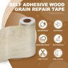 PATIKIL Self Adhesive Wood Grain Repair Tape 33'x 4", Multi-Use