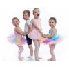 Danswan - Mallas de Ballet con Pies para Niñas y