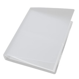 Sticker Book, Transparent Plastic Safe Environmentally Friendly Sticker Storage Book with Label Sticker for Nail Decals Organizing for Photos Organizing