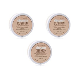 Maybelline New York Foundation dream cushion 30 Sand, Pack of 3