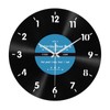 Qianly Backwards Clock for Walls Decorative Clock Backwards Running Time