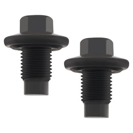 eMagTech 2 Pieces Oil Pan Plug with Washer 1013938 97JM6730BA 30711617 4594914 1005593 Compatible with Ford C-Max 2007-2013 Cougar 1998-2001 Oil Drain Plug