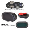 Riloer Solar Power Simulated Warning Light, Car Alarm LED Light