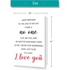 AOJFTNVS Romantic Birthday Card for Husband Wife Boyfriend Girlfriend Partner,