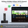 SSK SSD to USB Adapter, M.2 NVMe & SATA SSD