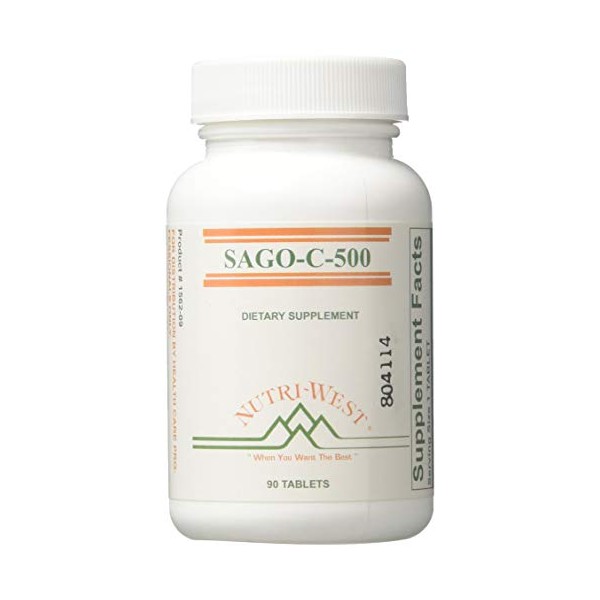 Nutri-West - Sago-C-500 90 Tablets