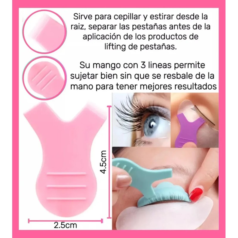 100 Cepillos Levantadores,lifting Peine De Pestañas,rizado