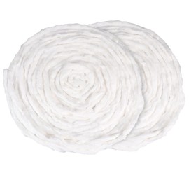 OHPHCALL 2bags Cotton Roll Coils for Makeup and Nail Art of Soft and Skin-friendly Cotton Per Bag for Beauty and Cleansing Use