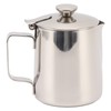 Stainless Steel Milk Frothing Pitcher Cappuccino Pitcher Coffee Foam Container