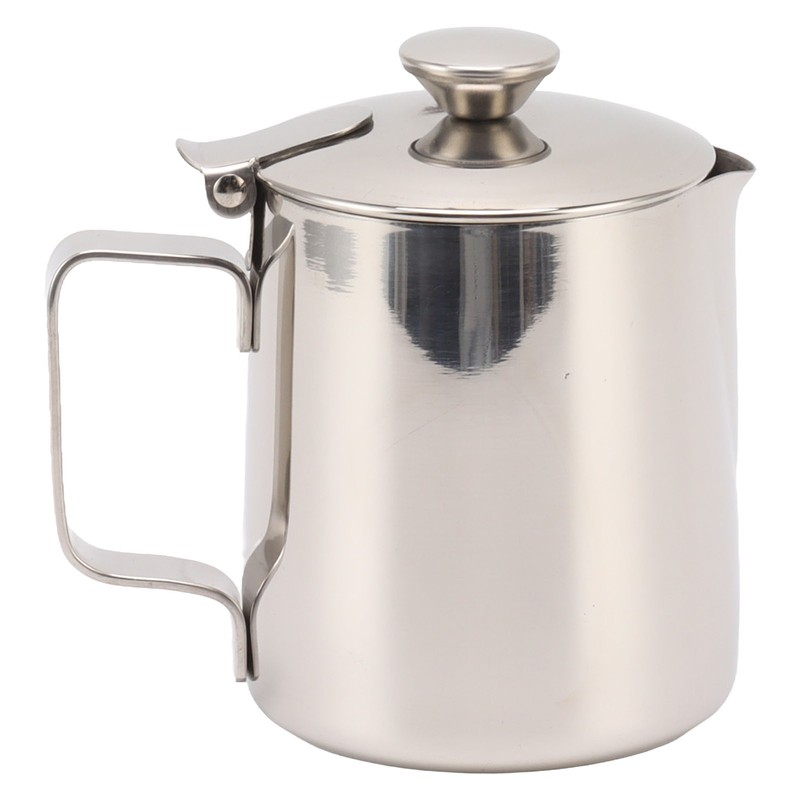 Stainless Steel Milk Frothing Pitcher Cappuccino Pitcher Coffee Foam Container