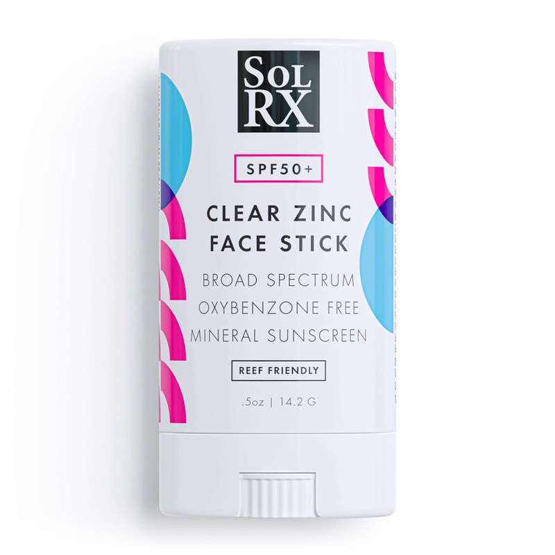 SolRx Zinc Stick Protector Solar SPF 50 Active óxido de