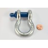 TEMCo 1/2" x 2 Ton D Ring Bow Shackle with