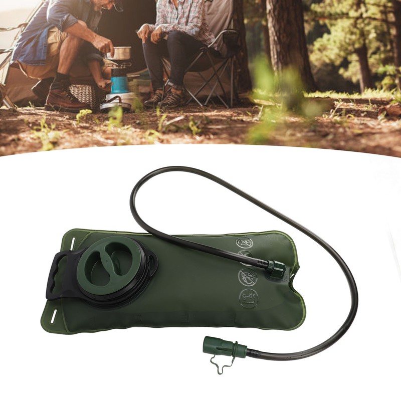Hydration Bladder 2L Capacity TPU Foldable Portable Water Bladder for