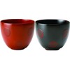 Ase Shinzo Shoten Soup Bowl Polka Dot Negoro F0413 Brown