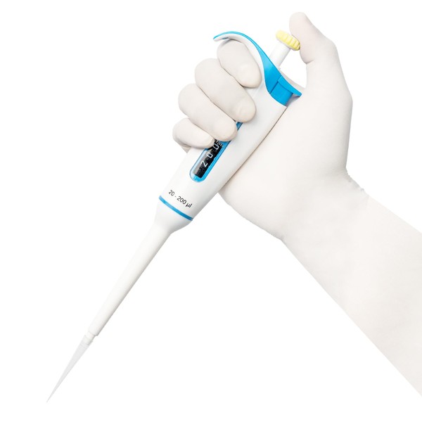 Nero Ergonomic Micropipette - Single Channel Pipettors with Adjustable Volume,