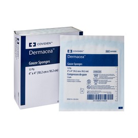 Kendall Dermacea GAUZE SPONGE 4X4X12 STERILE