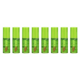 Merkts Aloe Lip Gloss, Portable Aloe Vera Color Changing Lip Gloss, Moisturizing and Lasting Moisturizing Lip Gloss,8 Pack Aloe Vera Lip Gloss Set