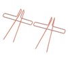 10pcs Book Page Clip Electroplated Stainless Steel Piano Sheet Book