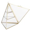Jewelry Storage Rack Pyramid Shape 3 Layers Decorative Display Stand