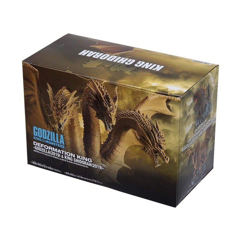Banpresto GODZILLA Deformed King - GODZILLA (2019) & KING GHIDORAH