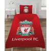Liverpool Single Duvet Set Reversible Red Football Club Bedding with