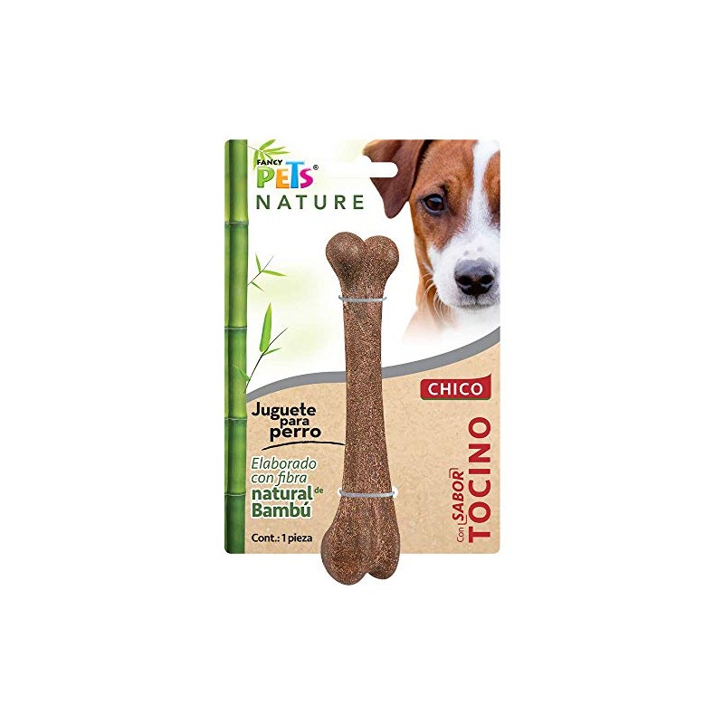 Fancy Pets Juguete Hueso para Morder con Fibra de Bambú