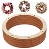 CYEAH 30 Pcs 12 Inch Wooden Wreath Frames for Crafts,