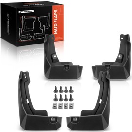 A-Premium Guardabarros compatibles con Toyota Venza 2020-2022 Sport Utility delantera y trasera, juego de 4 piezas