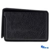 Tccase HY-8086-2 Hard Magnetic Fake Leather Glasses Case, Large, Black