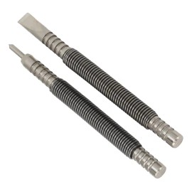 Nail Set Tool 2 Pcs High Carbon Steel Double Ended Spring                                                                                             