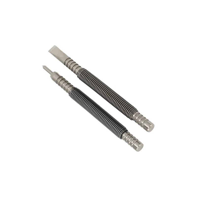 Nail Set Tool 2 Pcs High Carbon Steel Double Ended