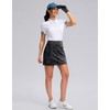 G Gradual Women's Golf Skirts Skort 4 Side Pockets High