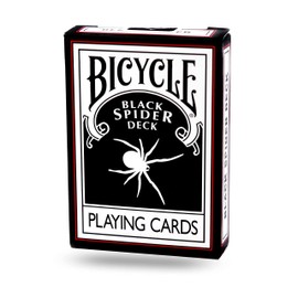 Magic Makers Black Spider Deck Bicycle Cards