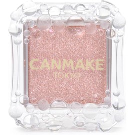 CANMAKE City Light Eyes 04 Chamois Pink, 1.0g Single Color Eyeshadow, Glitter, Pearl, Coral Pink
