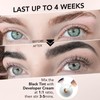 Lomansa Eyelash Tint, Lash Tint Kit, 2 in 1 Eyebrow
