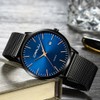CRRJU Kajun 2172 new thin men's quartz movement business personality