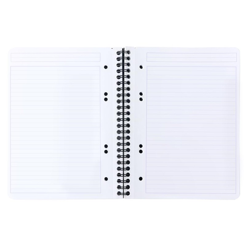 Rhodia Rhodiactive Greenbook 119915C Spiral Notebook, Ruled, DIN A5+, 16