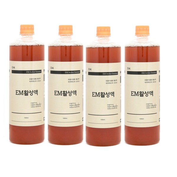 EM activator solution (4 bottles set) / EM활성액 (4병세트)