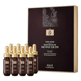 Ryo Hwayunsaeng Bio Ginseng Essence 20ml / 려 화윤생 바이오 진생 진액 20ml x 8개입 탈 모앰플 두피영 양제 모근강화 탈 모영 양제 x3SET(SH)