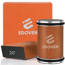 Rolling Knife Sharpener Kit - Beech Wood Magnetic Rolling Sharpener for Knives with 15 & 20 Degree Angles - Elegant Gift for Chefs & Cooks - Knife Sharpening Kit for Kitchen & Pocket Knives