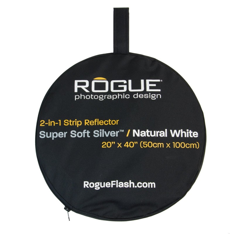 Rogue 20 x 40-Inch 2-in-1 Super Soft Collapsible Reflector -