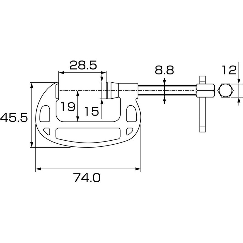 Lobtex Shaco Vise B25V B25V
