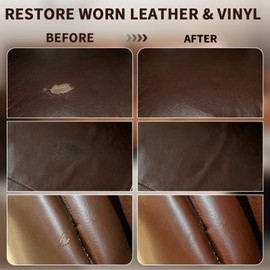 Leather & Vinyl Repair Kit,10 Mix Colors DIY Repair for Furniture,Car Seats