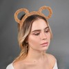 JazSwirl Chipmunk Ears, Brown Chipmunk Ears Headbands, Chipmunk Headband Ear,