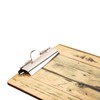 Olympia Wood Effect Menu Board with Clip Mechanism A5 Size