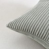 Fancy Homi Grey Lumbar Decorative Throw Pillow Covers 14x24 Inch