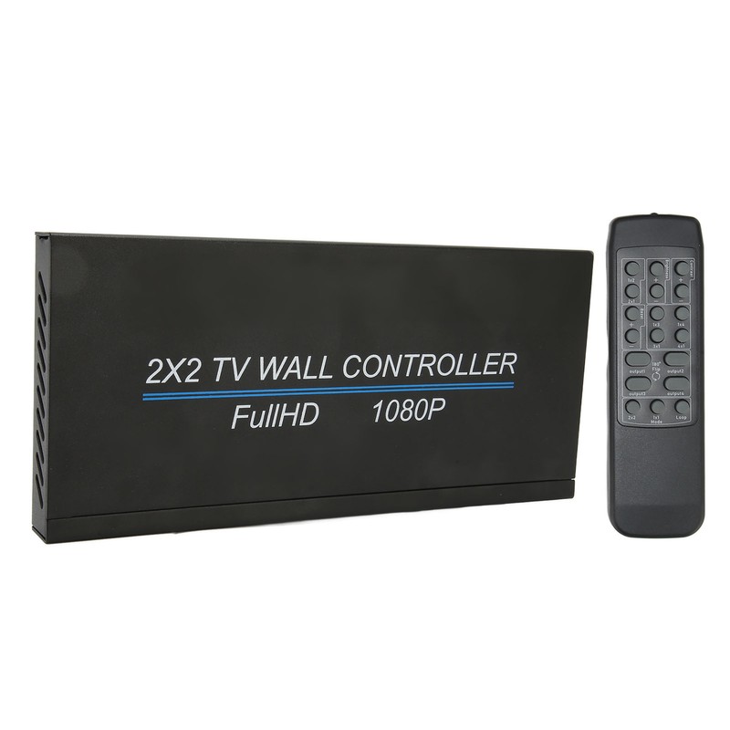 2x2 TV Wall Controller HD Multimedia Interface Plug and Play